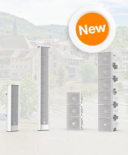 Loud for miles, soft beside Precision over distance